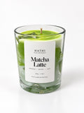 Vela HATHI Matcha Latte — vista frontal