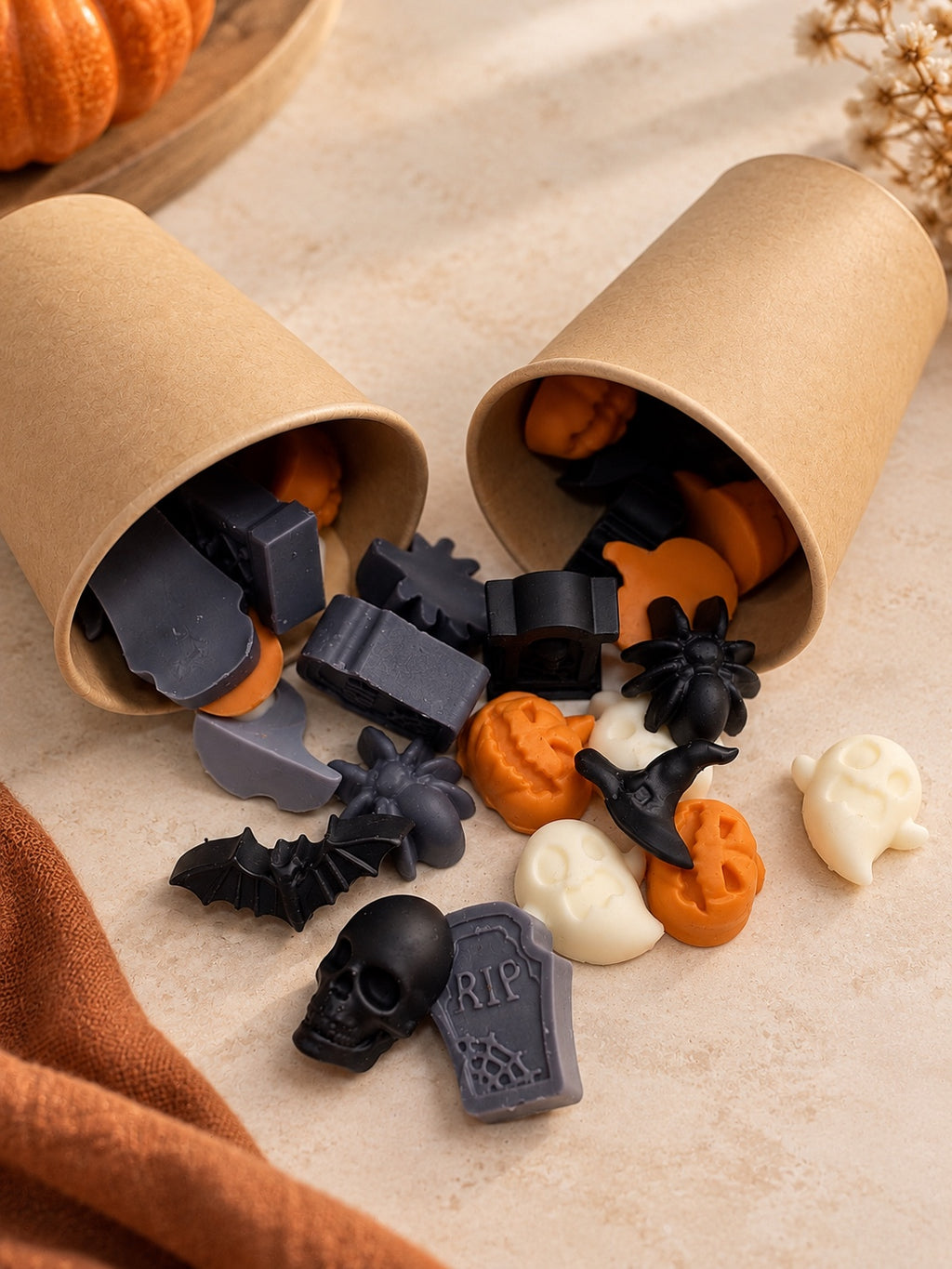 Wax Melts Halloween Pumpkin Spice HATHI — fotografia 3